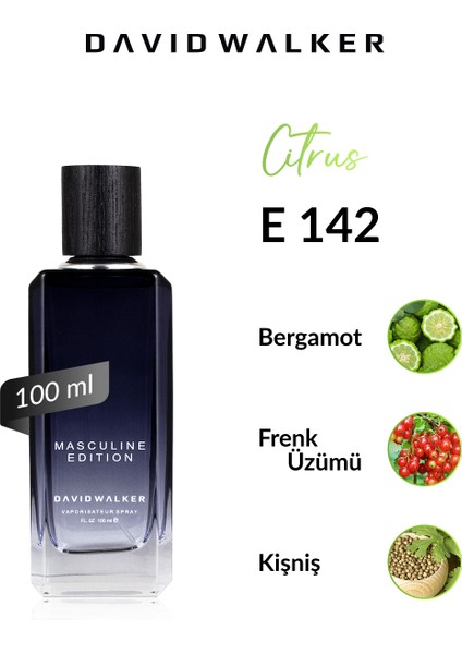 E142 Tense 100 ml Erkek Parfüm | Citrus