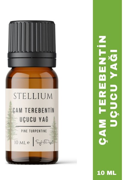 Çam Terebentin Uçucu Yağı 10 ml (%100 Doğal)-Pine Turbentine Essential Oil