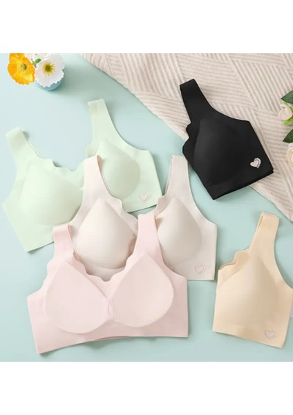 Hafif Dikişsiz Hiç Yok Hissi Veren Lazer Kesim Iz Yapmaz Konforlu Yumoş Sütyen 1 Adet modelleri