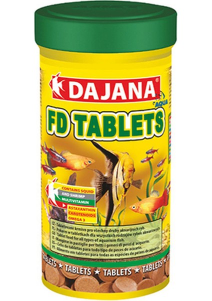 Allzey Dajana Fd Tropical Tablets 100 ml 50 gr