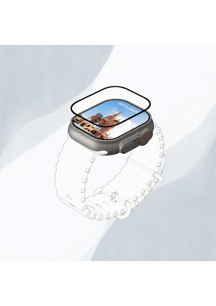 Apple Watch Ultra 49MM Ekran Koruyucu | Takma Aparatı ile Kolay Kurulum indirimleri