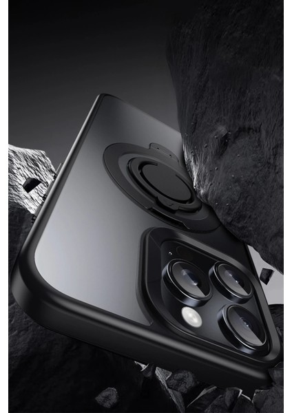 Allzey Joko Iphone 16 Pro Avatar 360 Dönen Magsafe Kapak - Siyah fırsatları