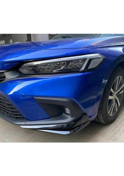 Honda Civic Fe1 2022-2023-2024 makyajsız kasa Piano Black Ön Tampon Flap