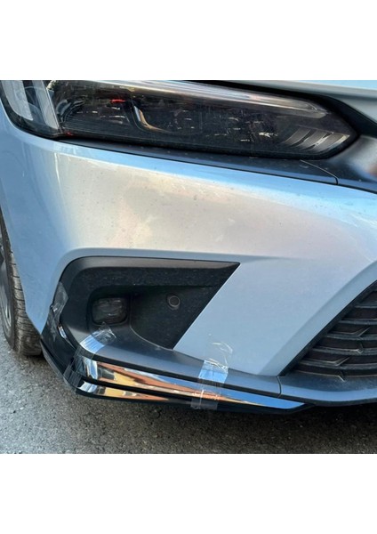 Honda Civic Fe1 2022-2023-2024 makyajsız kasa Piano Black Ön Tampon Flap modelleri