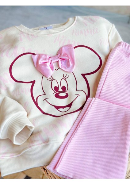 Barbosa Sweatshırt Tayt Mini Mouse 2'li Kız Çoçuk Takım fiyatları