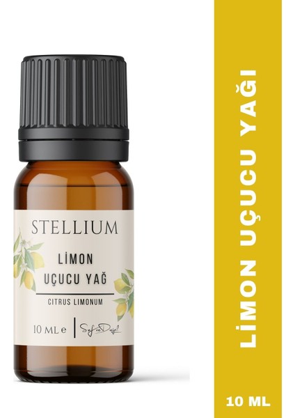 Limon Uçucu Yağı 10 ml (%100 Doğal)-Limon Essential Oil- Yeni Yıl Hediye