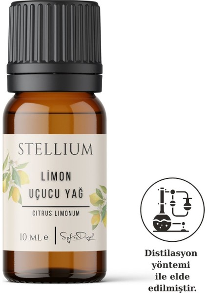 Limon Uçucu Yağı 10 ml (%100 Doğal)-Limon Essential Oil- Yeni Yıl Hediye modelleri