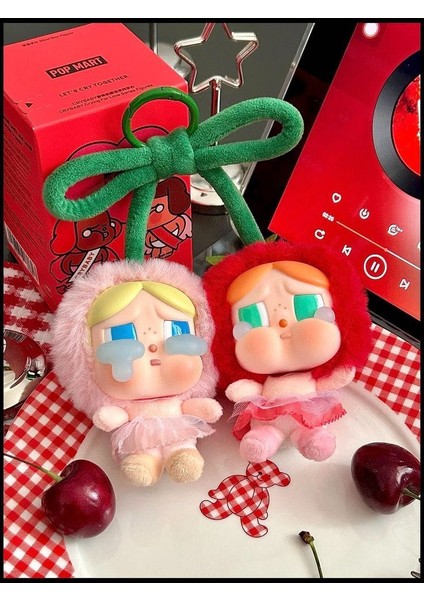 2’li Crybaby Çanta Charmı Labubu Crybaby Crying Again Bebek