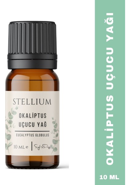 Okaliptus Uçucu Yağı 10 ml (%100 Doğal)-Eucalyptus Essential Oil