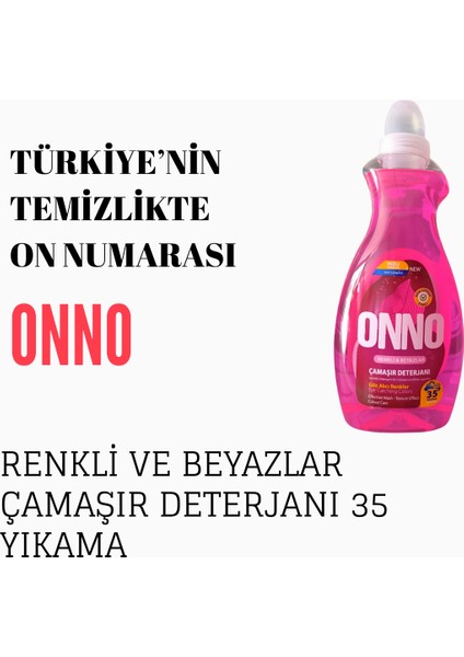 Çamaşır Deterjanı 4 Adet x 35 Yıkama ( 2 Adet Renkli ve Siyahlar + 2 Adet Renkli ve Beyazlar ) fiyatları