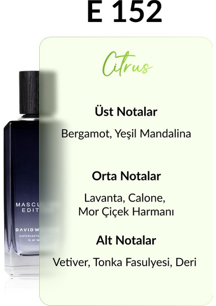 E152 Loggudu 100 ml Erkek Parfüm | Citrus fiyatları