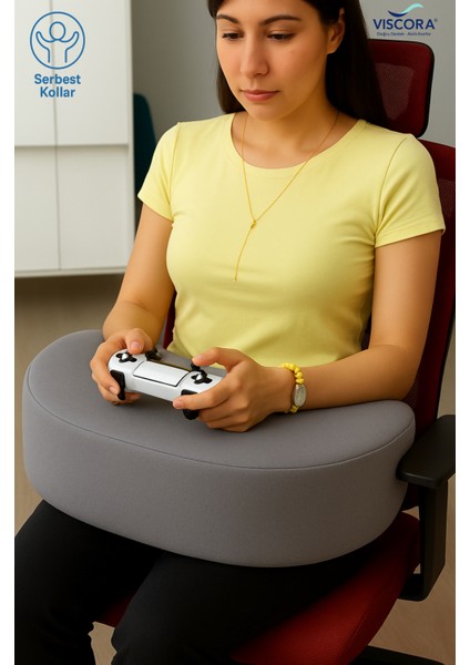 Ortopedik Okuma ve Çalışma Yastığı - Bel, Boyun ve Kol Desteği