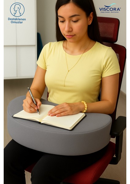 Ortopedik Okuma ve Çalışma Yastığı - Bel, Boyun ve Kol Desteği