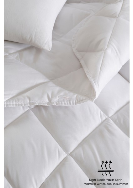 Diamant Serisi Çift Kişilik Silikon Yorgan 195×215 cm – Terletmeyen & Antialerjik Yorgan modelleri