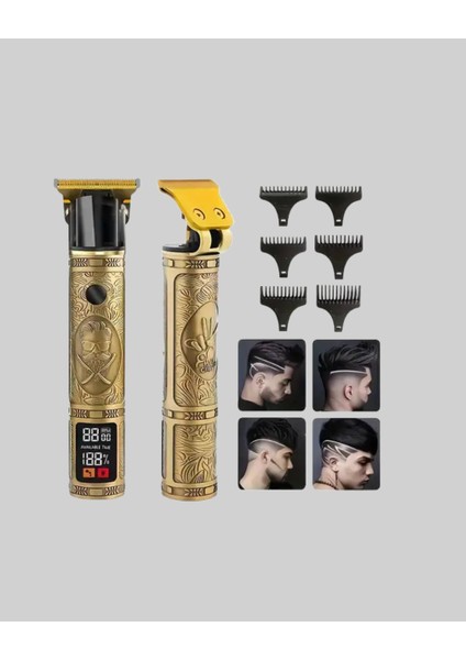 Wizard Daling Profesyonel Tıraş Makinesi Islak ve Kuru Kullanım indirimleri