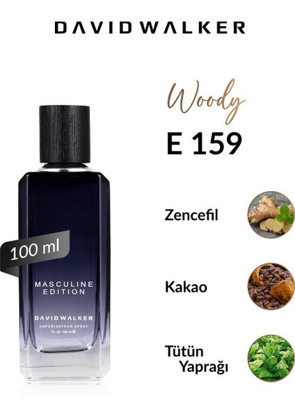 E159 Vantes 100 ml Erkek Parfüm | Woody