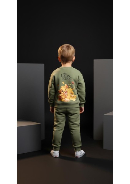 Barbosa The Lion Kıng Aslanlı %100 Pamuk Hali Erkek Eşortman Takımı fiyatları