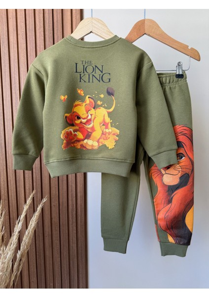 Barbosa The Lion Kıng Aslanlı %100 Pamuk Hali Erkek Eşortman Takımı indirimleri