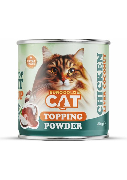 Allzey Eurogold Cat Topping Tavuk Ciğerli 60 gr