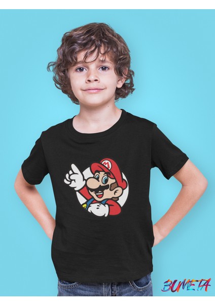 Süper Mario Atari Çocuk Tişört T-Shirt