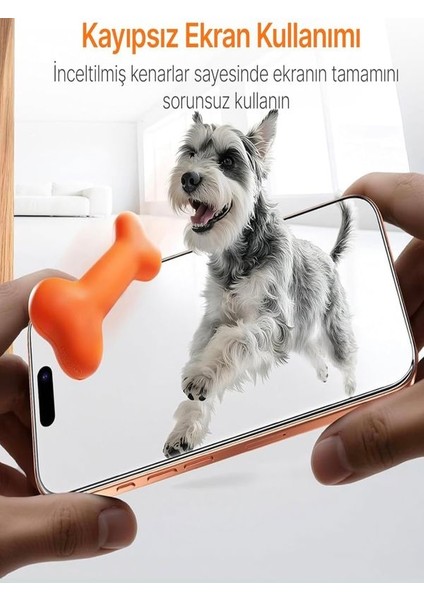 iPhone 16 Pro Kırılmaz Cam Ekran Koruyucu, Uygulama Standlı, Tam Uyum, Hd, Çizilmez, Iz Bırakmaz fiyatları