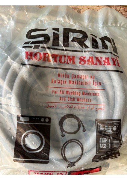 Çamaşır Makinası Temiz Su Hortum Giriş (5metre)