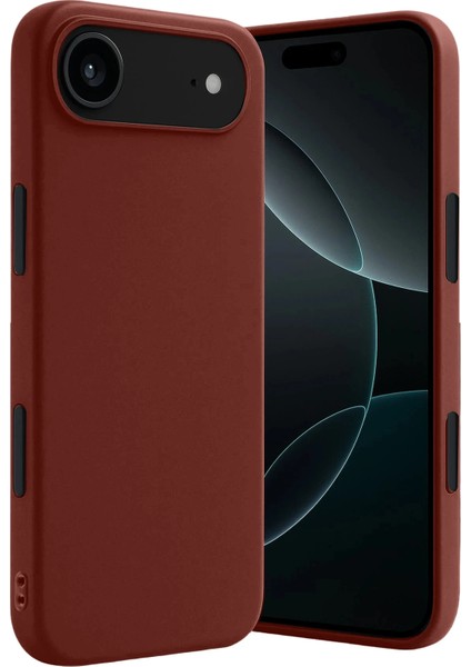 Allzey Newface Apple Iphone 17 Air First Silikon - Bordo