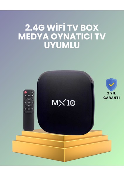 Wizard 2 GB Ram 8 GB Hafıza 4K Video Destekli Android Medya Cihazı