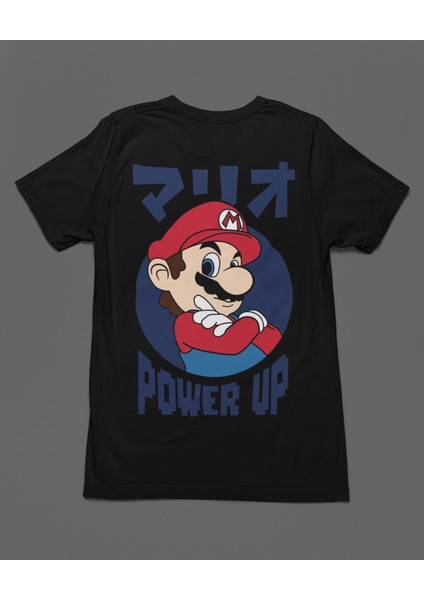 Mario Power Up Unisex Tişört T-Shirt