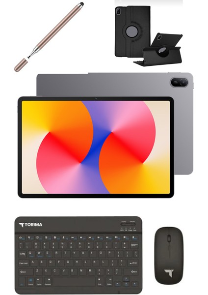 Matepad Se 11 4+128GB Lte (Simkartlı) Gri + Kılıf + Kalem+ Klavye + Mouse