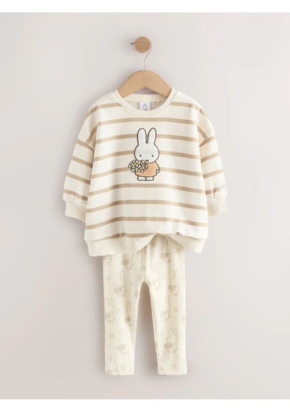 Barbosa Tavşanlı Sweatshirt Tayt Kız Çoçuk %100 Cotton Takım fırsatları