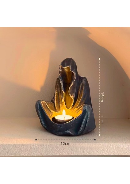 Hayalet Figürlü Geri Akış Tütsülük – Mistik Duman Efektiyle Ruhsal Atmosferi Güçlendirin modelleri