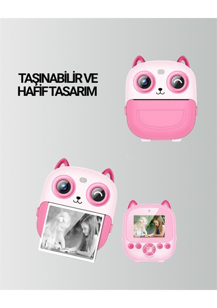 Wizard Anında Yazdıran Kamera – Çocuklara Uygun, Hafif ve Renkli fırsatları