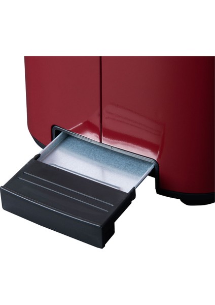 Bordo Renkli 2 Dilim Ekmek Kızartma Makinesi, Şık ve Kullanışlı Tasarım indirimleri