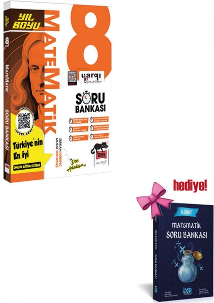 Yargı 8.sınıf Lgs Matematik Yıl Boyu Soru Bankası + Matematik Sor