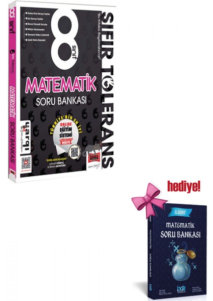 Yargı 8.sınıf Sıfır Tolerans Matematik Soru Bankası + Matematik S