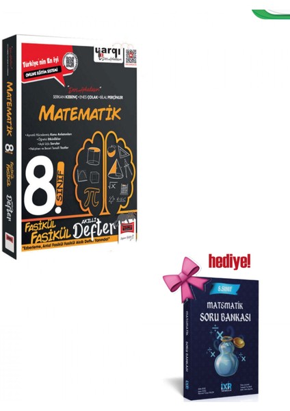 Yargı 8.sınıf Matematik Fasikül Fasikül Akıllı Defter + Matematik