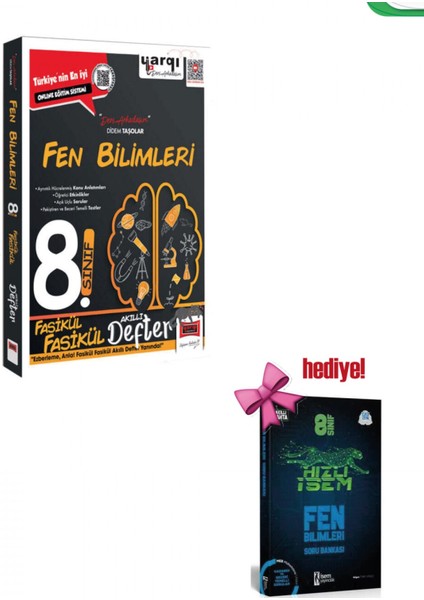 Yargı 8.sınıf Fen Bilimleri Fasikül Fasikül Akıllı Defter + Fen B