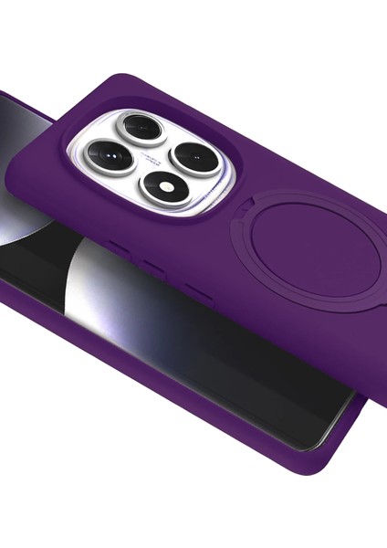 Allzey Newface Xiaomi Redmi Note 14 Pro 5g Regal Magsafe Standlı Kapak - Derin Mor fiyatları