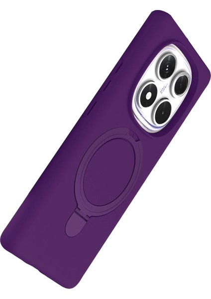 Allzey Newface Xiaomi Redmi Note 14 Pro 5g Regal Magsafe Standlı Kapak - Derin Mor fırsatları