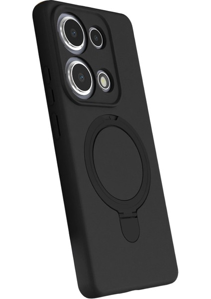 Allzey Newface Xiaomi Redmi Note 13 Pro 4g Regal Magsafe Standlı Kapak - Siyah fiyatları