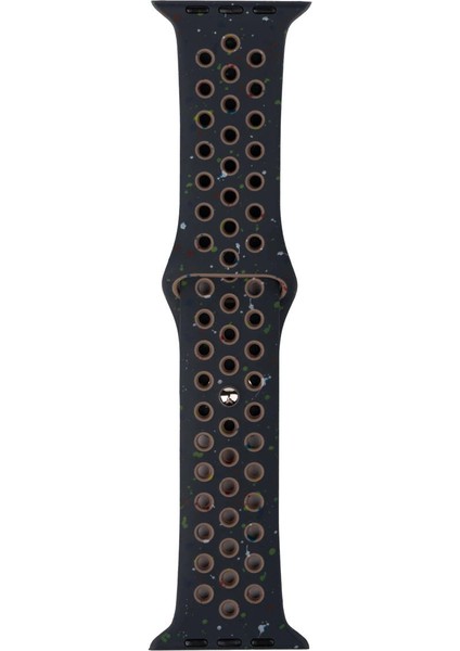 Apple Watch 42MM 10.nesil Kordon Yeni Seri 2023 Krd-02 Silikon Strap Kayış