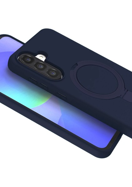 Allzey Newface Samsung Galaxy A26 Regal Magsafe Standlı Kapak - Lacivert fiyatları