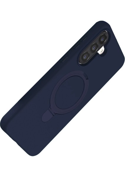 Allzey Newface Samsung Galaxy A26 Regal Magsafe Standlı Kapak - Lacivert fırsatları
