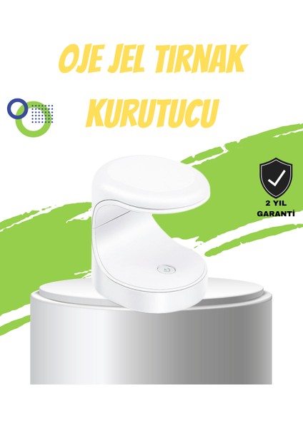 Wizard Mini Tırnak Kurutucu – Hızlı Kurutma Için Uvled Işık Teknolojisi