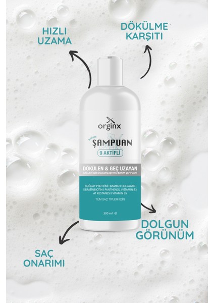 Kolajen Ve Keratin Saç Dökülmesine Karşı Hızlı Sac Uzatan Dolgunlaştırıcı Onarıcı Besleyici Şampuan 400ml modelleri