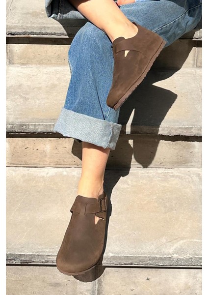 Oxford Hakiki Deri Mantar Taban Ortopedik Ayakkabı