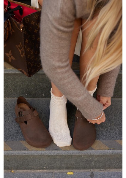 Oxford Hakiki Deri Mantar Taban Ortopedik Ayakkabı fiyatları