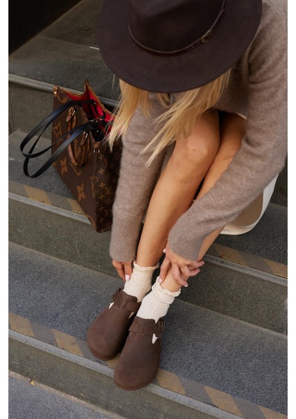 Oxford Hakiki Deri Mantar Taban Ortopedik Ayakkabı