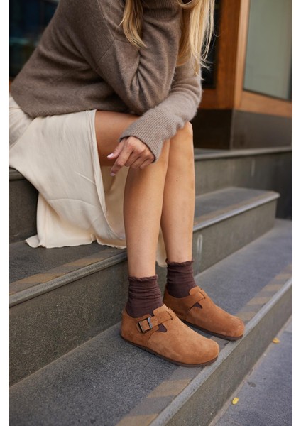 Oxford Hakiki Deri Mantar Taban Ortopedik Ayakkabı indirimleri